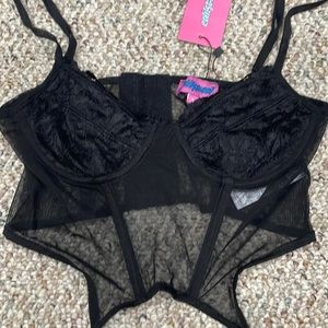 Black Corset Top